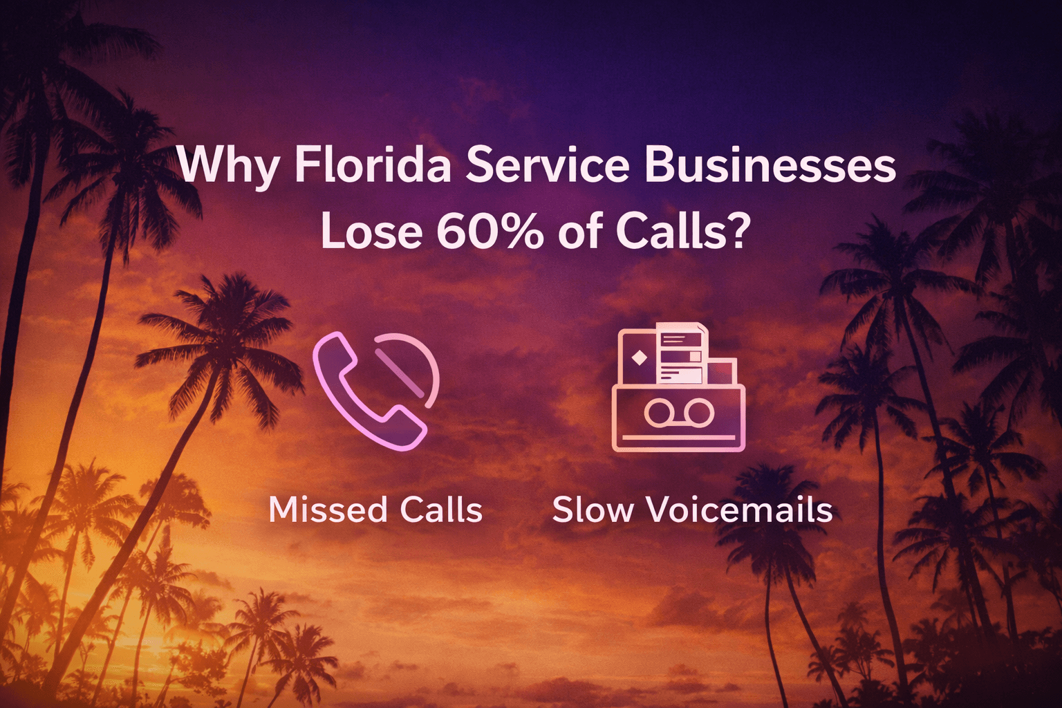 Why Florida Service Businesses Lose 60% of Calls